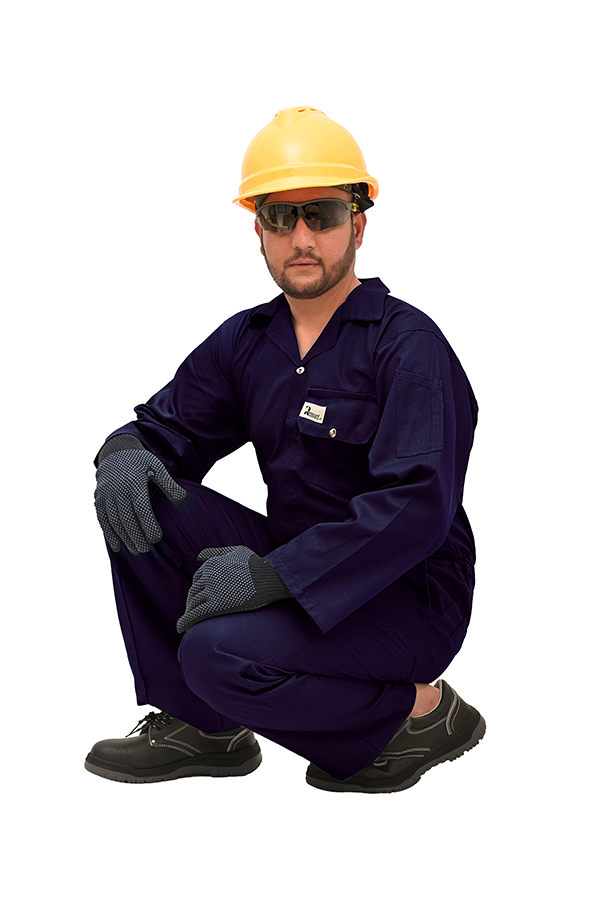 PREMIUM COTTON FULL BODY COVERALL 190 GSM NAVY BLUE