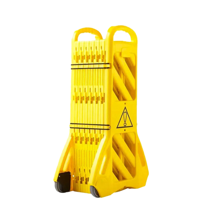 4Meter Yellow Mobile Portable Retractable Barrier