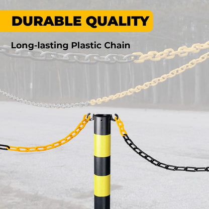 Plastic Traffic Chain Yellow/Black