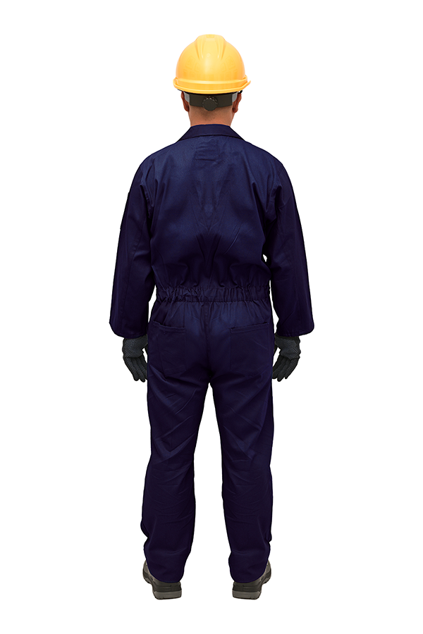 Coverall 100% Cotton Navy Blue