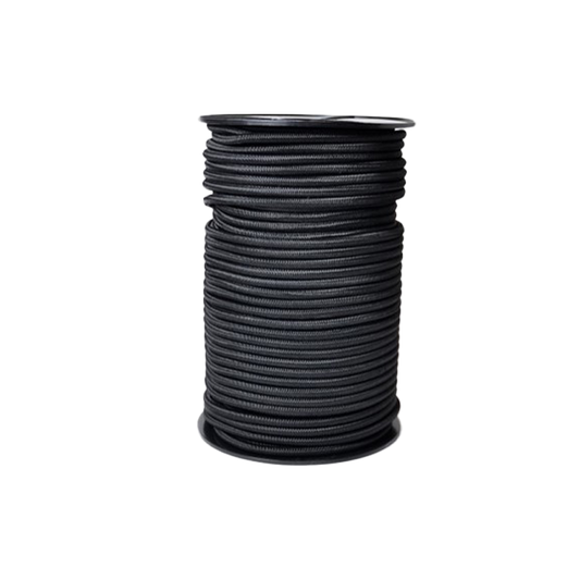 Elastic Shock Bungee Cord Rope Black 10mm (100M)