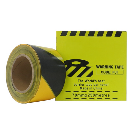 Warning Tape3" Yellow/Black