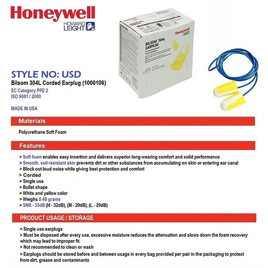 Honeywell Earplugs