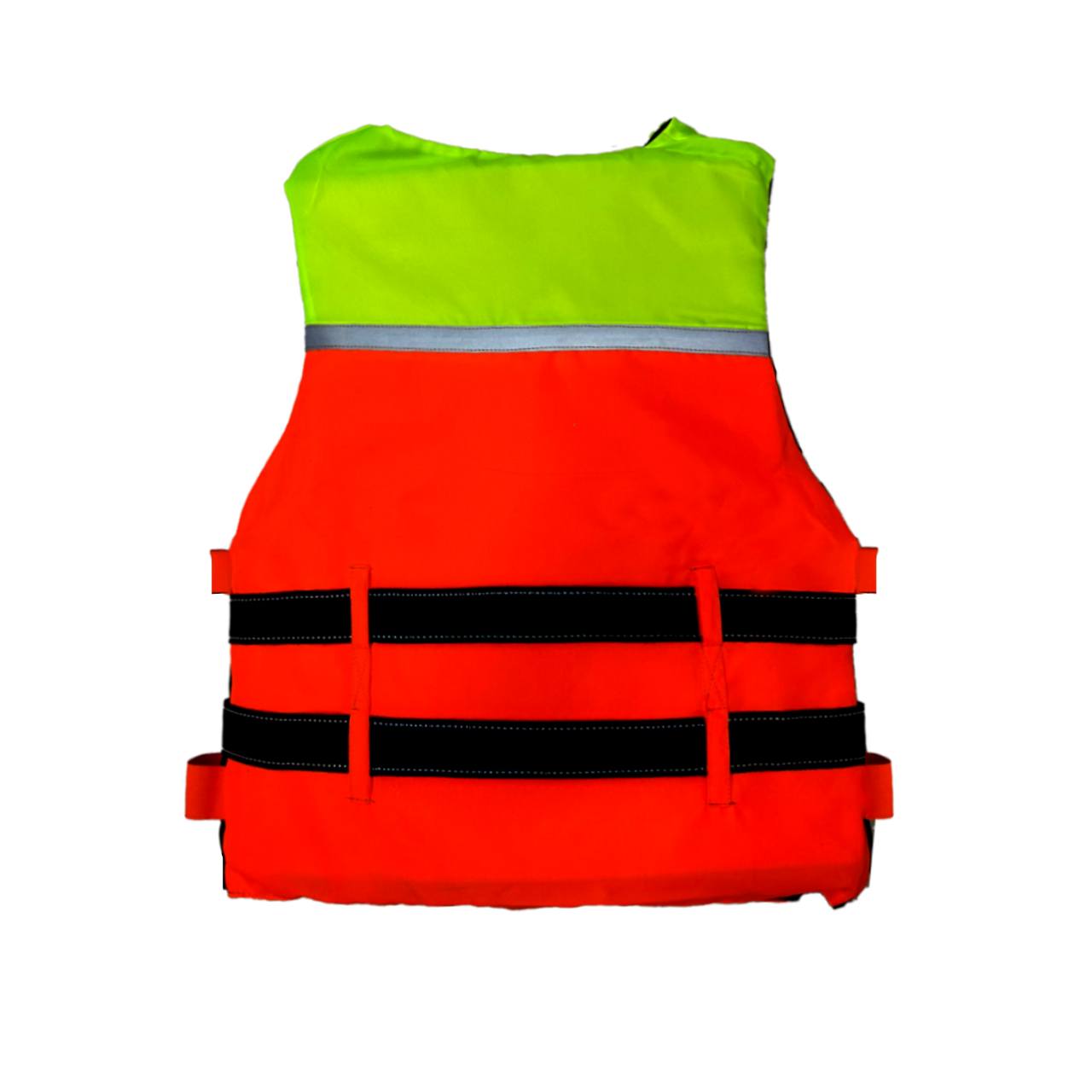 Life Jacket orange (Yellow/ Red) with Reflective