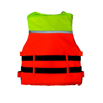 Life Jacket orange (Yellow/ Red) with Reflective