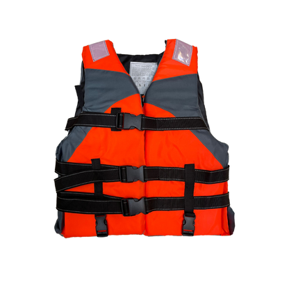 Life Jacket Orange and Grey