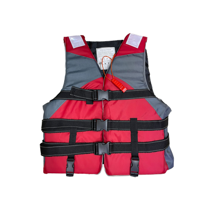 Life Jacket Red & Grey