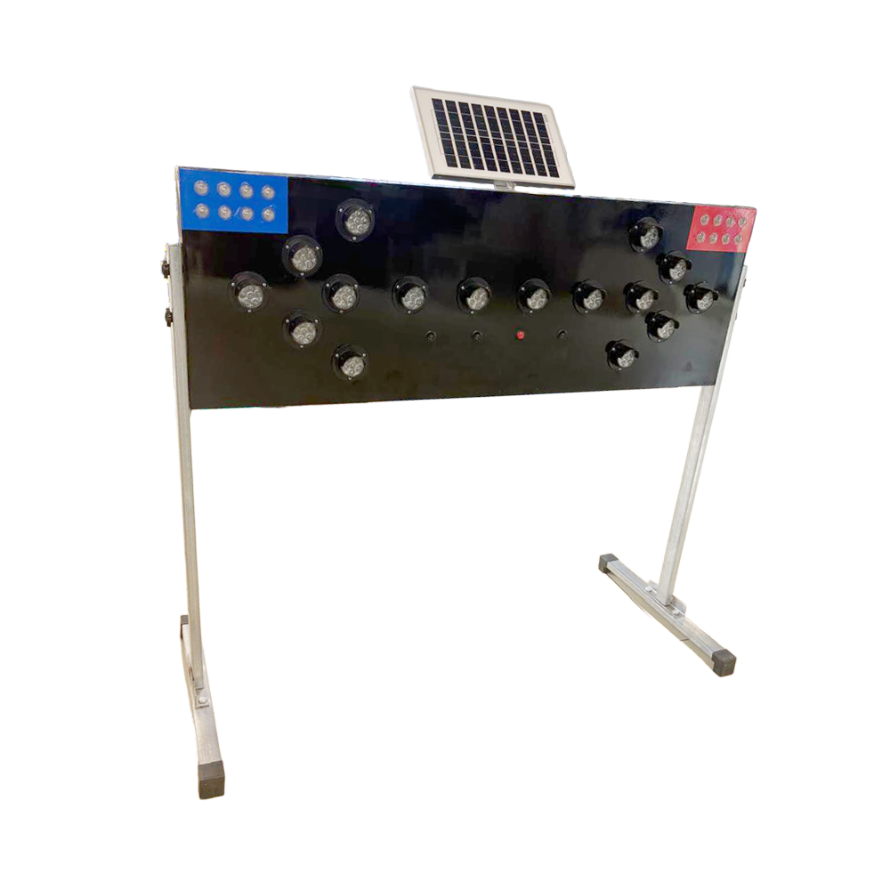 Solar Led Arrow Traffic Sign with Stand-RBL