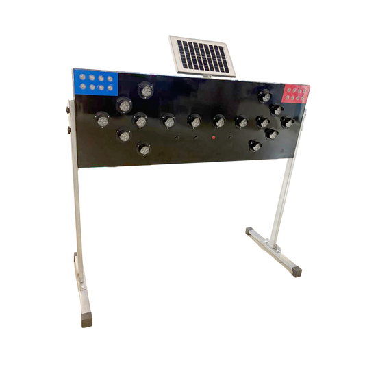 Solar Led Arrow Traffic Sign with Stand-RBL