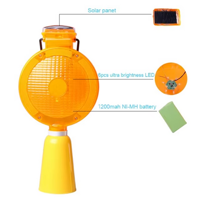 Solar Warning Light Sleeve Type