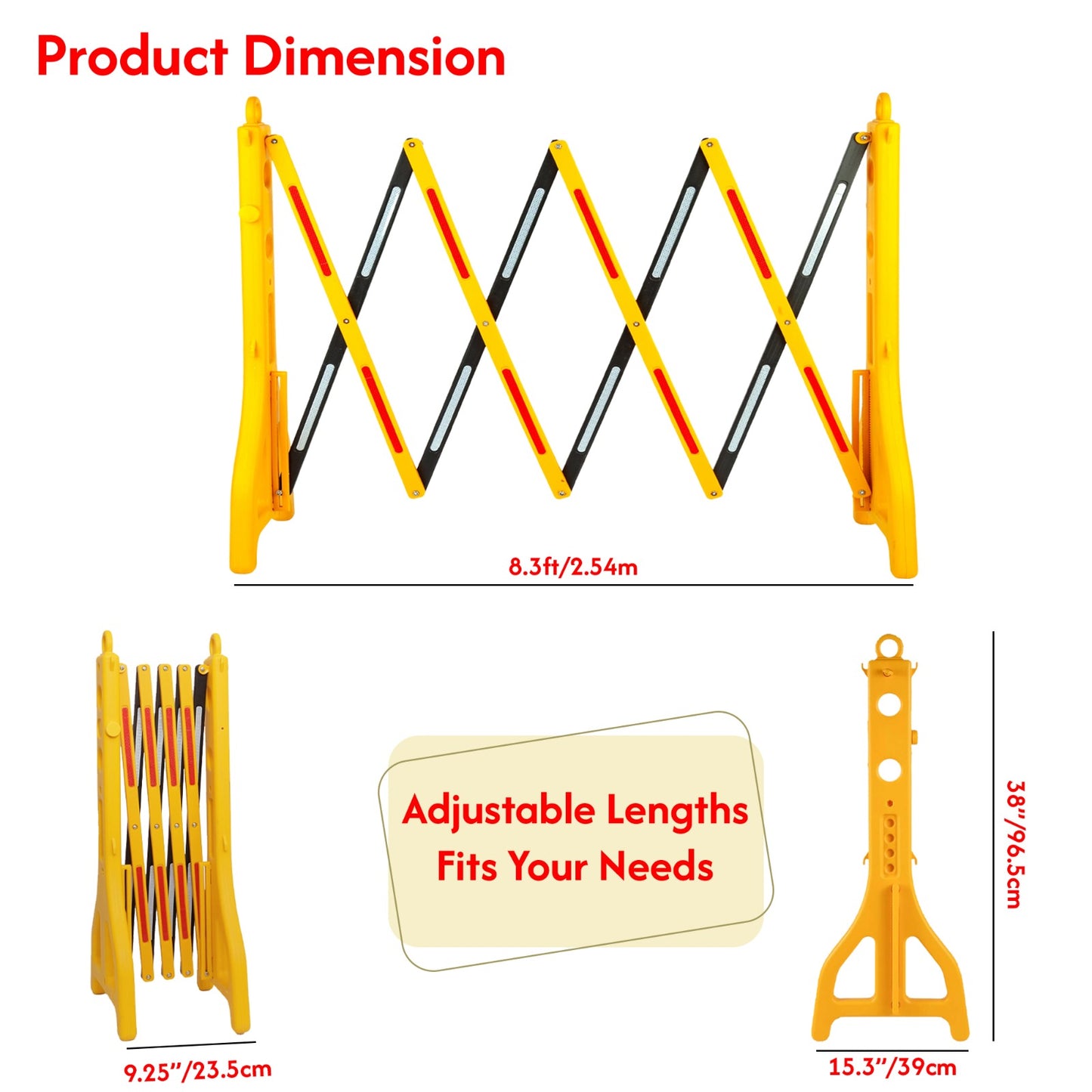 Expandable Traffic Fence