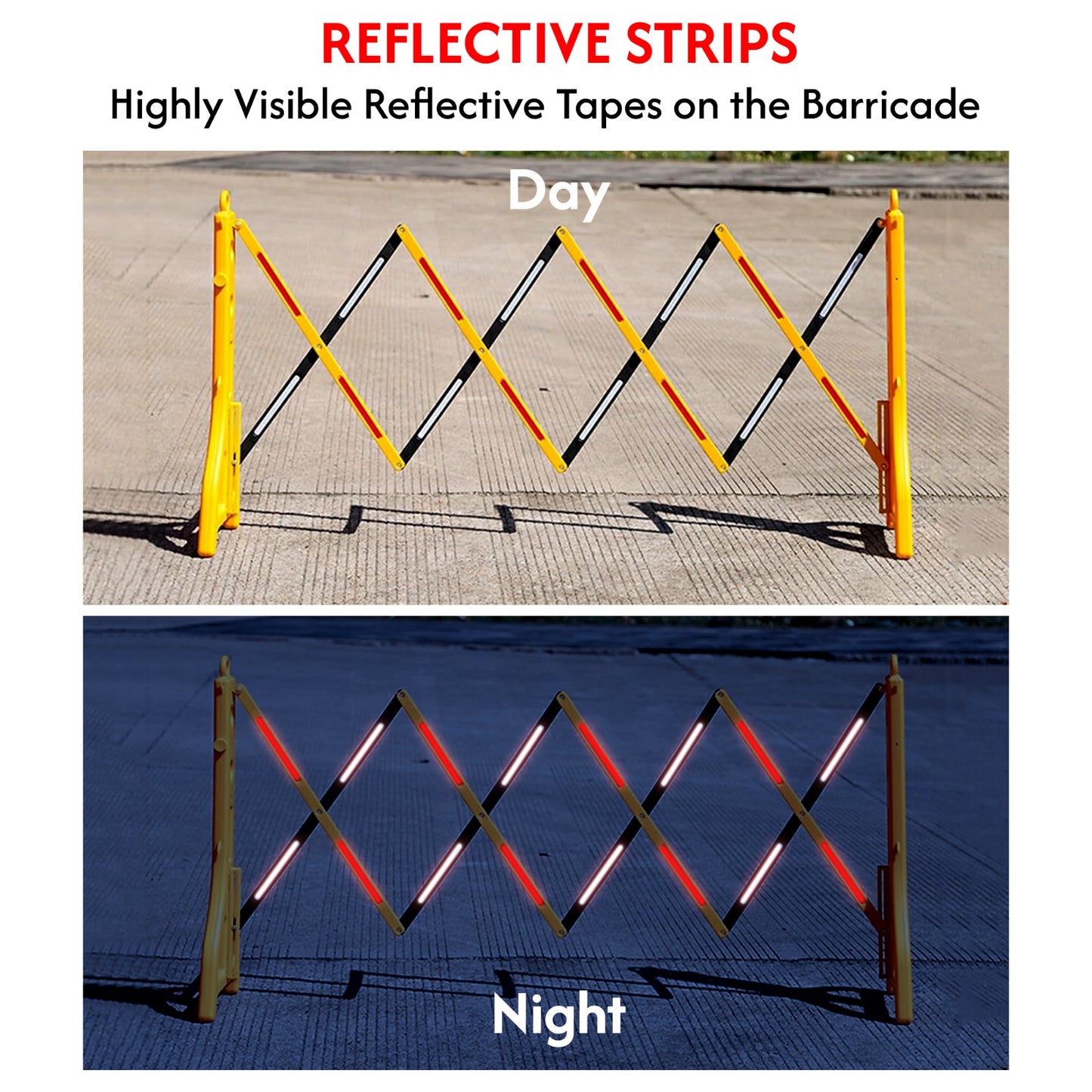 Expandable Traffic Fence