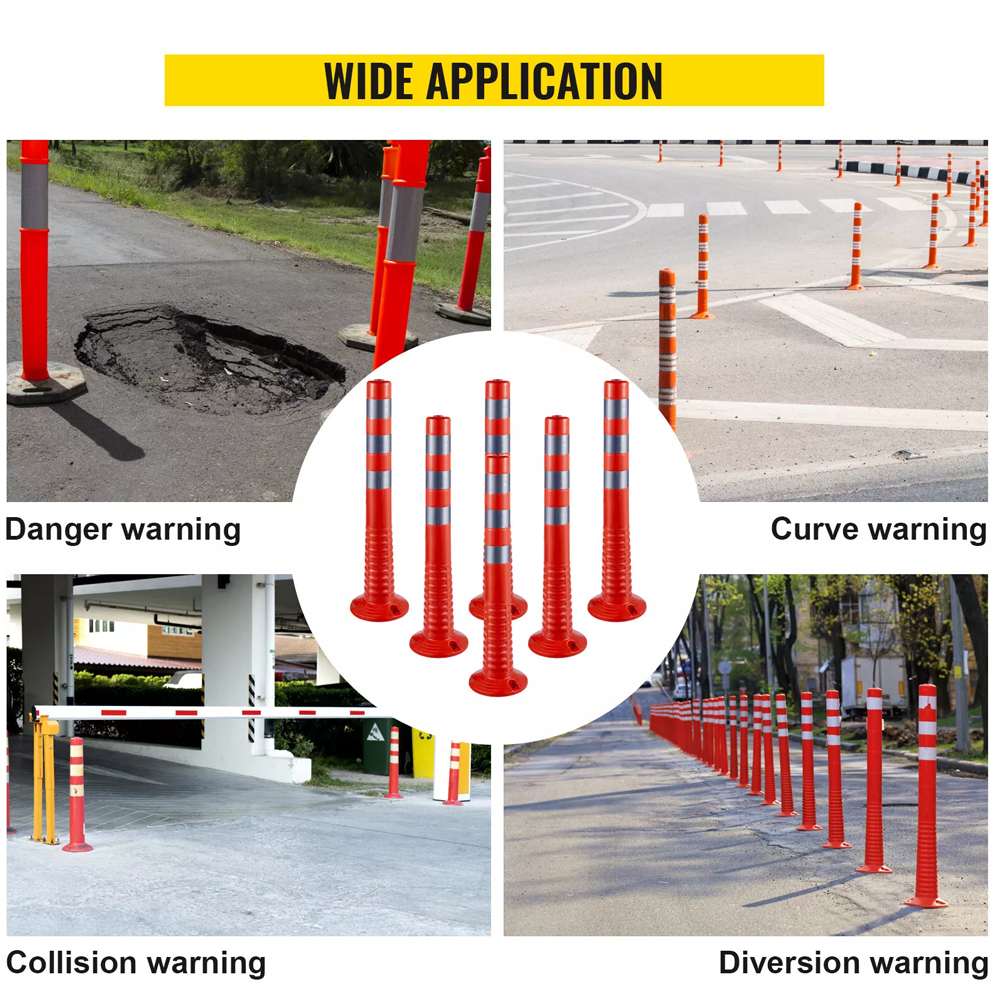 Traffic Warning Post Plastic 73cm – Middle East Rainbow FZCO.